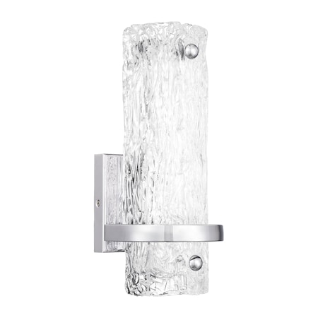 Pell Integrated LED Polished Chrome Wall Sconce